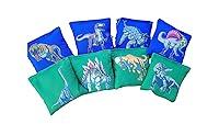 Algopix Similar Product 10 - Dinosaur Cornhole Bags Corn Toss Bean