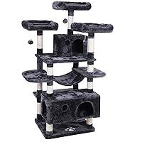 Algopix Similar Product 14 - BEWISHOME Large Cat Tree Condo with