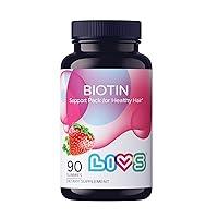 Algopix Similar Product 5 - LIVS Biotin  Biotin Gummies Gummy