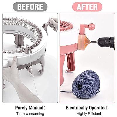 Best Deal for Knitting Machine Adapter - Circular Knot Loom Crank Handle