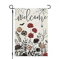 Algopix Similar Product 5 - CROWNED BEAUTY Halloween Garden Flag