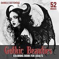 Algopix Similar Product 3 - Gothic Beauties Coloring Book for