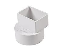 Algopix Similar Product 2 - NDS 9P04 PVC Offset Downspout Adapter