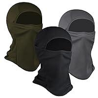 Algopix Similar Product 1 - 3 Pieces Balaclava Ski Mask Winter