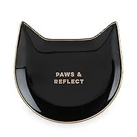 Algopix Similar Product 1 - Pinky Up Feline Good: White Cat Tea Tray