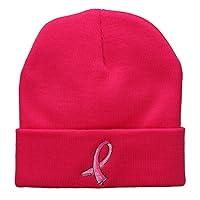 Algopix Similar Product 1 - e4Hatscom Hot Pink Breast Cancer Logo