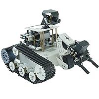 Algopix Similar Product 20 - Yahboom Raspberry Pi 5 Robot Track Tank