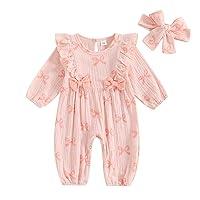 Algopix Similar Product 18 - KMBANGI Newborn Baby Girl Fall Clothes