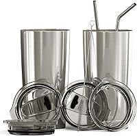 Algopix Similar Product 10 - BluePeak Double Wall Vacuum Stainless