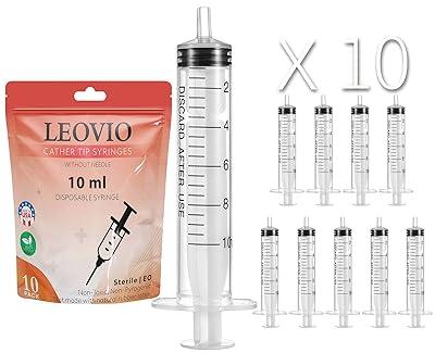 10mL PACK of 25 LUER LOCK STERILE SYRINGES 10cc Sterile Syringe Only No  Needle