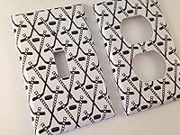 Algopix Similar Product 17 - Hockey Light Switch Cover Various Sizes