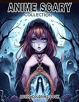 Algopix Similar Product 1 - Anime Scary Collection Coloring Book