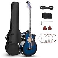 Algopix Similar Product 4 - Ktaxon 4 String Acoustic Bass Guitar