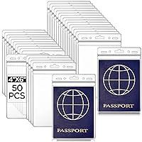 Algopix Similar Product 4 - Patelai 4 x 6 Inch Clear Passport