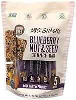 Algopix Similar Product 12 - 180 Snacks Fruit Nut  Seed Crunch Bar