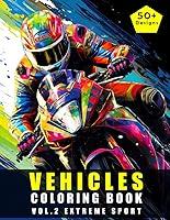 Algopix Similar Product 16 - Vehicles Coloring Book Vol2 Extreme