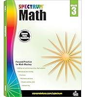 Algopix Similar Product 14 - Spectrum 3rd Grade Math Workbooks Ages