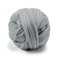 Algopix Similar Product 19 - Wool Roving 35oz Grey Felting Wool 