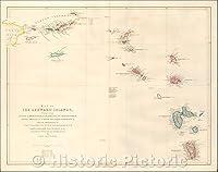 Algopix Similar Product 18 - Historic Map  Map of The Leeward