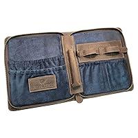 Algopix Similar Product 8 - Leather Zipper Watch Case by WS for