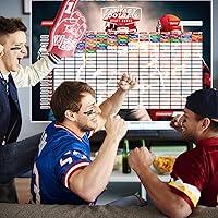 Algopix Similar Product 3 - 2024 Fantasy Football Draft Board and