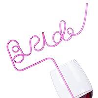 Algopix Similar Product 6 - Bride Straw for Bachelorette Party 