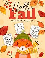 Algopix Similar Product 8 - Hello Fall Coloring Book For Kids A