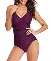 Algopix Similar Product 1 - Sexy One Piece Swimsuit for Women Tummy
