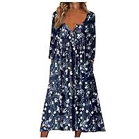 Algopix Similar Product 9 - OIOLOYJM Bohemian Dress Muumuu Dresses