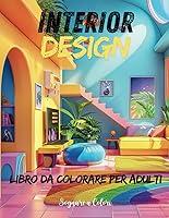 Algopix Similar Product 5 - Interior Design  Libro da Colorare per