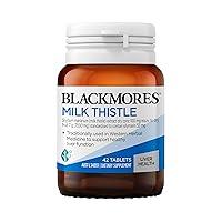 Algopix Similar Product 17 - Blackmores Milk Thistle 42 Tablets
