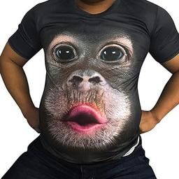 Best Deal for Funny Shirts for Casual Cute Animal Graphic Fitting T Shirt