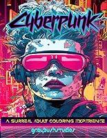 Algopix Similar Product 8 - Cyberpunk Coloring Book