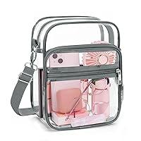 Algopix Similar Product 7 - Blvornl Clear Crossbody Bag with