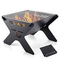 Algopix Similar Product 18 - Odoland Camping Campfire Grill