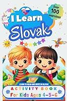 Algopix Similar Product 17 - I Learn Slovak Activity Book for Kids