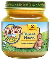 Algopix Similar Product 10 - Earths Best Organic Stage 2 Baby Food