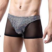 Algopix Similar Product 20 - Men Sexy Mesh Underwear Low Rise See