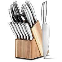 Algopix Similar Product 12 - isheTao Steak Knives Steak Knife Set
