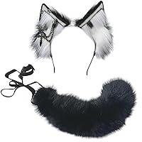 Algopix Similar Product 1 - Ekwikzz Wolf Ears Tail Set Fox Wolf