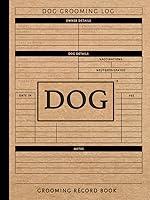 Algopix Similar Product 18 - Dog Grooming Record Book Canine