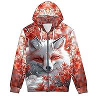 Algopix Similar Product 13 - JooMeryer Unisex Men Women 3D Fox