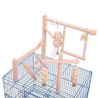 Algopix Similar Product 17 - QBLEEV Parrot Playstand Bird Play Stand