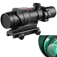 Algopix Similar Product 1 - 4x32 Scope Red Fiber Black (Optic Scope)