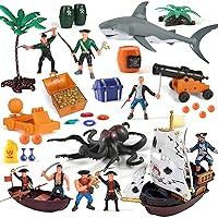 Algopix Similar Product 9 - Pirate Action Figures Playset with
