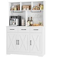 Algopix Similar Product 18 - HOSTACK Buffet Cabinet with Hutch