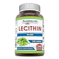 Algopix Similar Product 3 - Pure Naturals Lecithin 1200 mg Softgels