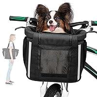 Algopix Similar Product 3 - ANZOME Bike Basket Removable  Folding