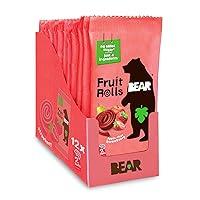 Algopix Similar Product 17 - BEAR Real Fruit Snack Rolls  Gluten
