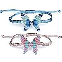 Algopix Similar Product 9 - Pink and Blue String Butterfly